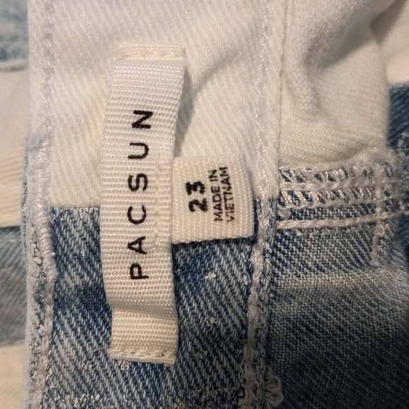 PacSun denim Plaid Ultra high-rise Vintage short bundle - Picture 10 of 11